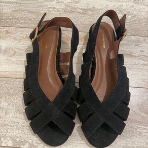 Stylish Black Sandals by anonymous Copenhagen